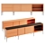 L'Origine PENINSULA Sideboard: Elegant Eucalyptus Wood Design 3D model small image 1