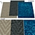 Elegant Rug Assortment | No. 019 3D model small image 1