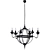 Elegant Castle Chandelier 3D model small image 2