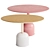 Miniforms ILLO Dining Table - Elegant and Modern 3D model small image 1