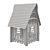 Kompan Playhouse: Classic Roof 3D model small image 4