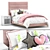 Elegant Pfeiffer Bed for Kids 3D model small image 1
