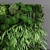 Vertical Green Wall: Creating Living Art 3D model small image 2