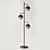 Illuminating Elegance: ORBS CHAMPAGNE Floor Lamp 3D model small image 5