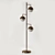 Illuminating Elegance: ORBS CHAMPAGNE Floor Lamp 3D model small image 6