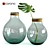EcoGlass Asymmetrical Decor Vessel 3D model small image 1