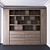 Versatile Bookcase with Illuminated Shelves 3D model small image 1