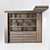 Versatile Bookcase with Illuminated Shelves 3D model small image 6