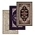  High-Quality Carpets Set 3D model small image 1