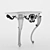 Ornate Console 3D model small image 4