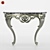 Ornate Console 3D model small image 5