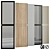 Modern Wardrobe Doors Collection 3D model small image 1