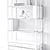 Elegant Waltz Bookcase: Luxurious Storage Solution 3D model small image 3