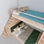 Double Decker Bunk Bed with Bookshelves 3D model small image 8