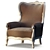 Elegant Classimo 3D Chair 3D model small image 1