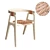 KLAER Plywood Chair 3D model small image 1