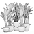 Exotic Houseplant Collection 3D model small image 5