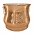 Copper Bliss: Decorative Vase 3D model small image 3
