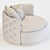 Charming Oscar Love Seat 3D model small image 4