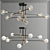 Sleek Nordic E27 Pendant Light 3D model small image 1