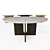 Menu Androgyne Dining Table: Scandinavian Design at its Finest 3D model small image 2