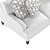 Omni 89: Classic Style Sofa with Deep Seating & Soft White Fabric 3D model small image 3