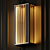 VeniceM Numa Brass & Glass Wall Sconce 3D model small image 2