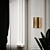 VeniceM Numa Brass & Glass Wall Sconce 3D model small image 11