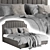 Monro Bed: 180 x 200 3D model small image 2