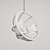 DeepLounge Hanging Chair: Stylish and Comfortable 3D model small image 1