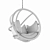 DeepLounge Hanging Chair: Stylish and Comfortable 3D model small image 4