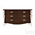 Elegant Galiano Dresser 3D model small image 2