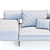 WING Antonio Citterio Sofa - Sleek and Stylish 3D model small image 4