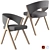 Sleek Comfort: Sussan Chair by Danelon Meroni 3D model small image 1