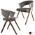Sleek Comfort: Sussan Chair by Danelon Meroni 3D model small image 2