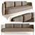 Tape Sofa: Quality and Style 3D model small image 2