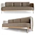 Tape Sofa: Quality and Style 3D model small image 3