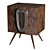 Retro Americana Chest: Jonathan Charles 50's Inspired 3D model small image 1