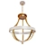 Title: Elegant Neo Classical White Chandelier 3D model small image 1