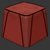 Luxurious Truffle Ottoman by Holly Hunt 3D model small image 2
