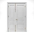 Classic Double and Single Doors 3D model small image 5