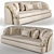 Elegance at its Best: Portofino Cantori Sofa 3D model small image 5