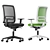 Modern Smart R net Chair 3D model small image 1