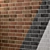 Faux Brick Wall Panel: Textured & Versatile 3D model small image 1