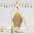 Kids Tent and Toy Furniture Set 3D model small image 2
