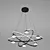 Sleek LED Pendant Lamp 3D model small image 1