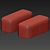 Elegant Rolf Bench Seat 3D model small image 3