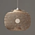 Versatile Laki Bamboo Pendant Shade 3D model small image 2