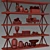 Bonaldo Tripodio Decorative Rack 3D model small image 4