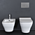 Noken Forma Wall-Hung Bathroom Set 3D model small image 3